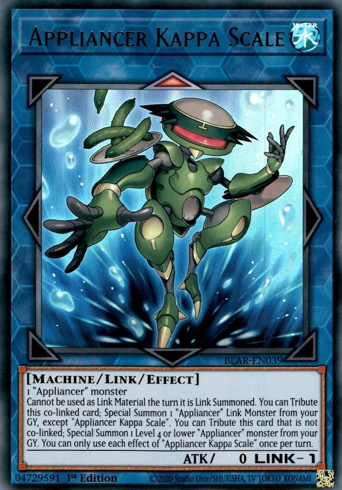 Image for Appliancer Kappa Scale (Battles of Legend: Armageddon) (BLAR-EN039) - YuGiOh