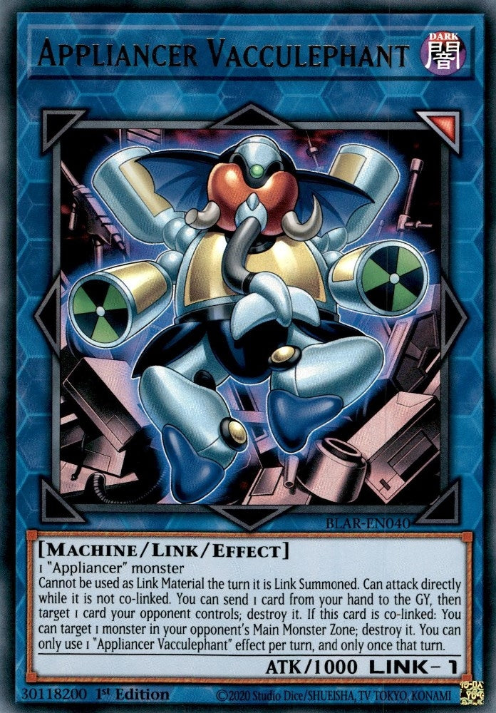 Image for Appliancer Vacculephant (Battles of Legend: Armageddon) (BLAR-EN040) - YuGiOh