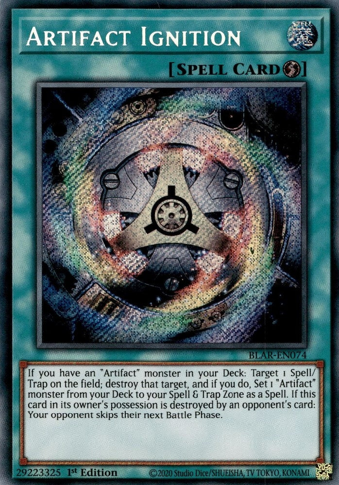 Image for Artifact Ignition (Battles of Legend: Armageddon) (BLAR-EN074) - YuGiOh