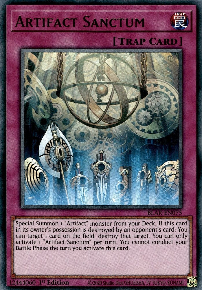 Image for Artifact Sanctum (Battles of Legend: Armageddon) (BLAR-EN075) - YuGiOh