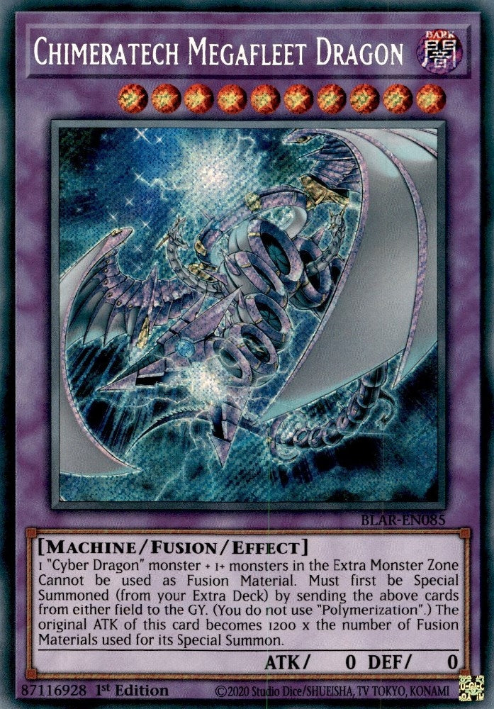 Image for Chimeratech Megafleet Dragon (Battles of Legend: Armageddon) (BLAR-EN085) - YuGiOh