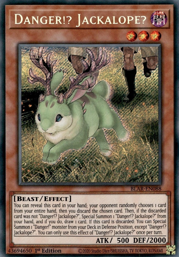 Image for Danger!? Jackalope? (Battles of Legend: Armageddon) (BLAR-EN088) - YuGiOh