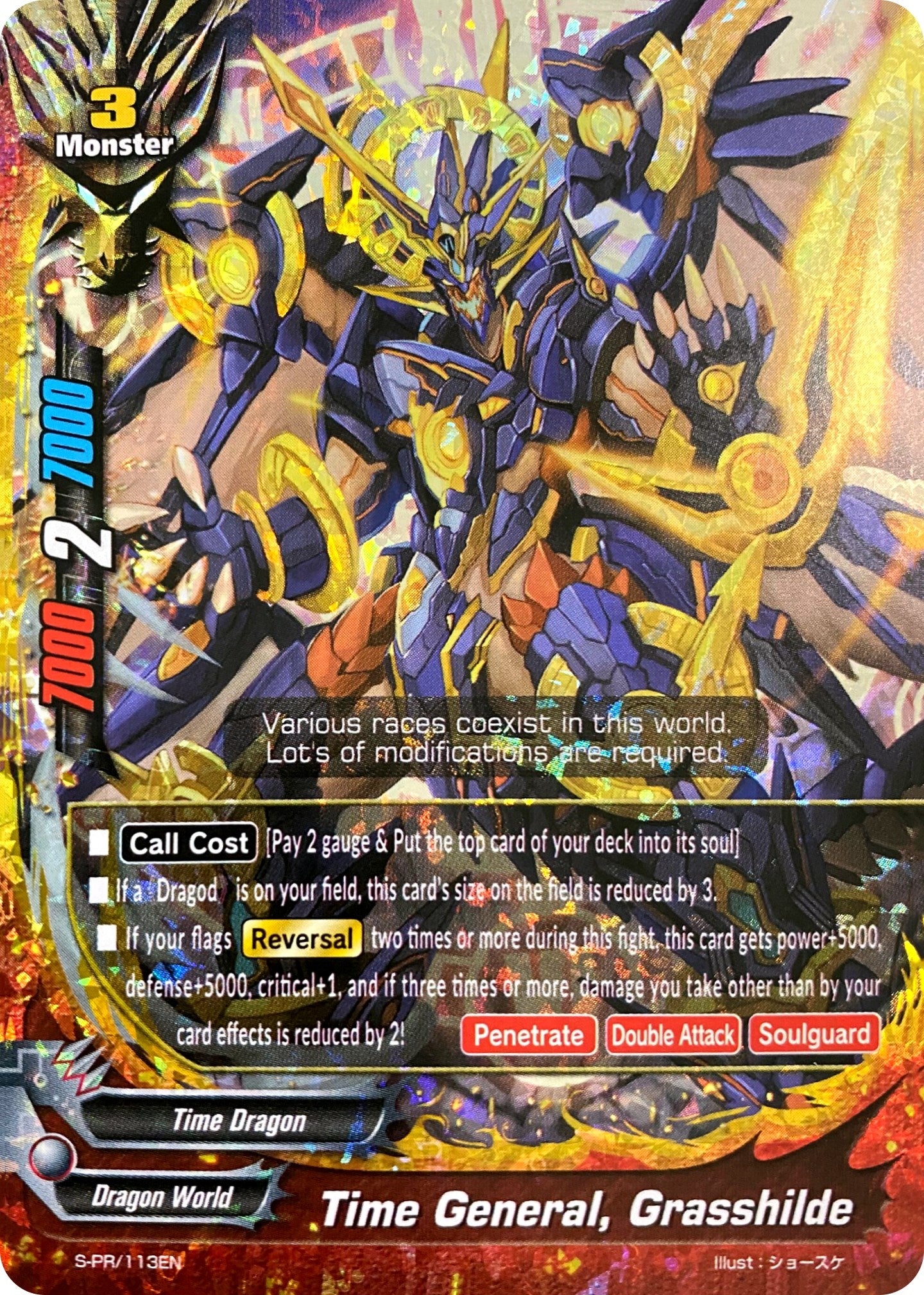 Image for Time General, Grasshilde (S-Promo Cards) (S-PR/113EN) - Future Card BuddyFight