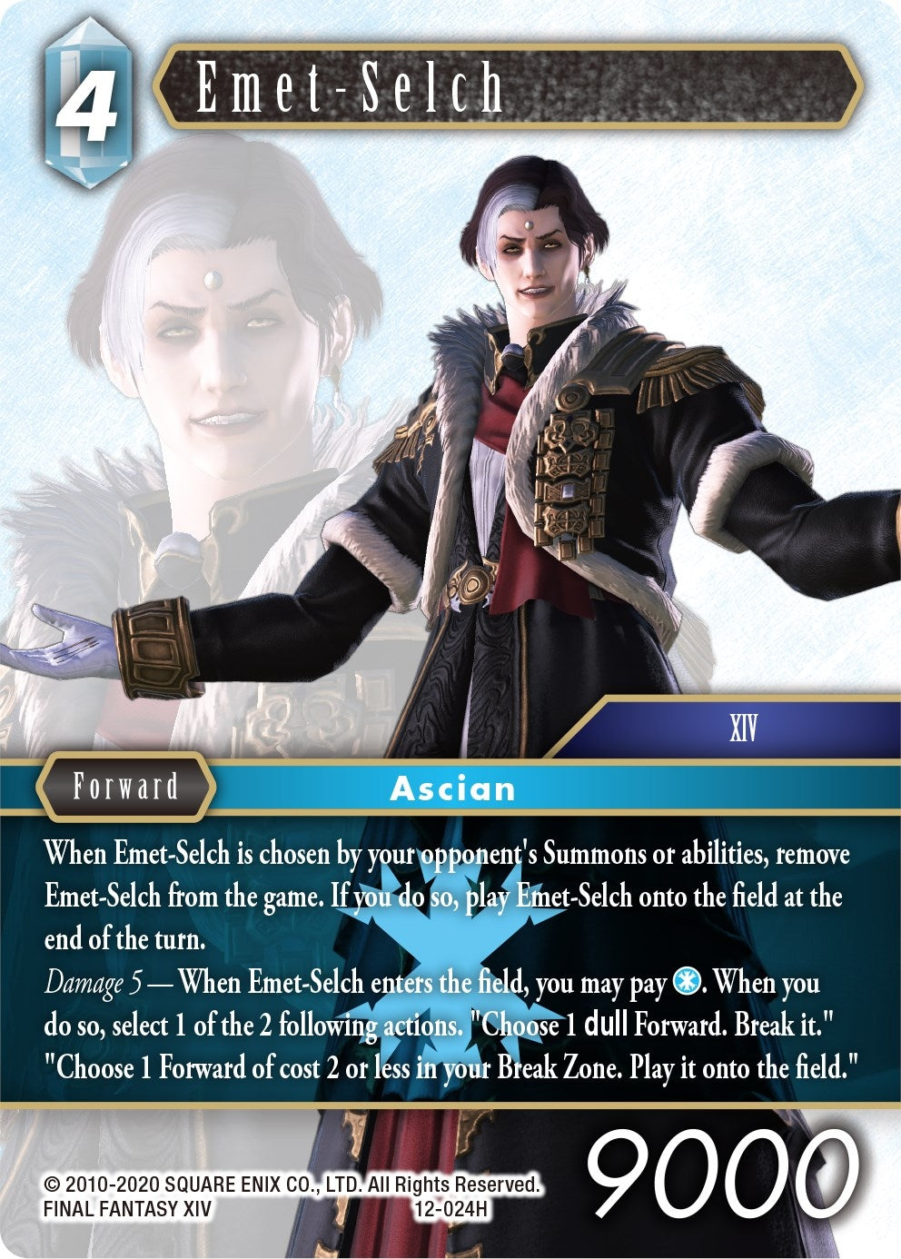 Image for Emet-Selch (Opus XII) (12-024H) - Final Fantasy TCG