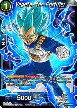 Image for Vegeta, the Fortifier (Promotion Cards) (P-218) - Dragon Ball Super: Masters