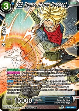 Image for SS2 Trunks, Heroic Prospect (Promotion Cards) (P-219) - Dragon Ball Super: Masters