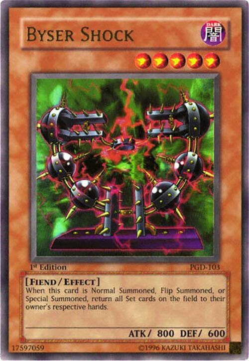 Image for Byser Shock (Pharaonic Guardian) (PGD-103) - YuGiOh