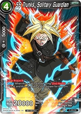 Image for SS Trunks, Solitary Guardian (Promotion Cards) (P-229) - Dragon Ball Super: Masters