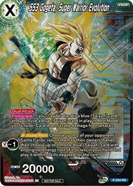 Image for SS3 Gogeta, Super Warrior Evolution (Promotion Cards) (P-234) - Dragon Ball Super: Masters