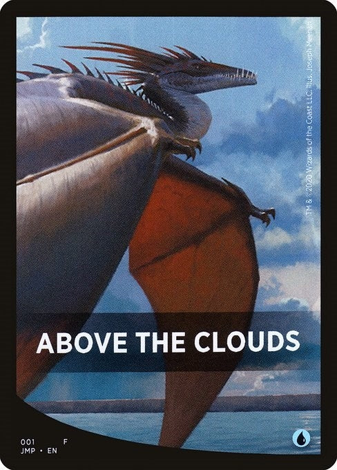 Image for Above the Clouds Theme Card (Jumpstart) (1) - Magic: The Gathering