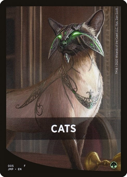 Image for Cats Theme Card (Jumpstart) (5) - Magic: The Gathering