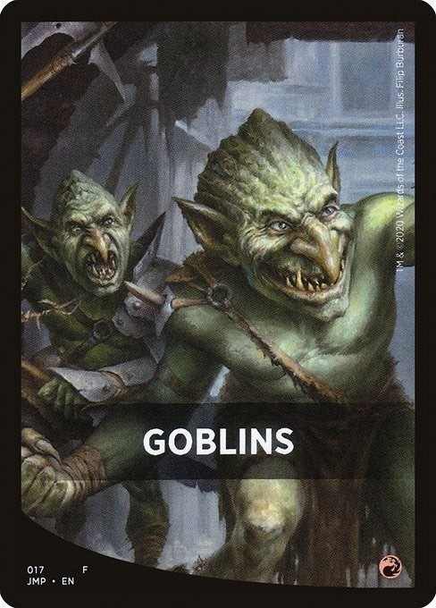 Image for Goblins Theme Card (Jumpstart) (17) - Magic: The Gathering