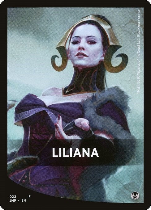 Image for Liliana Theme Card (Jumpstart) (22) - Magic: The Gathering