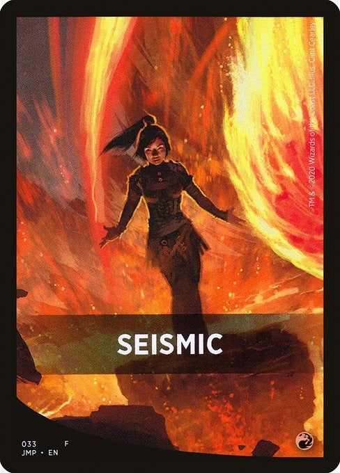 Image for Seismic Theme Card (Jumpstart) (33) - Magic: The Gathering