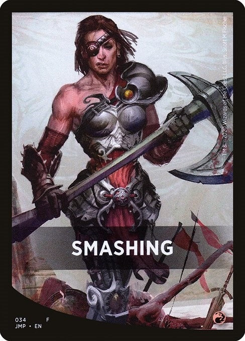 Image for Smashing Theme Card (Jumpstart) (34) - Magic: The Gathering