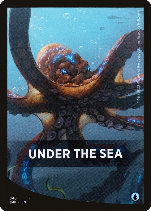Image for Under the Sea Theme Card (Jumpstart) (40) - Magic: The Gathering