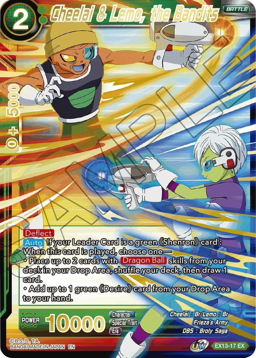 Image for Cheelai & Lemo, the Bandits (Special Anniversary Set 2020) (EX13-17) - Dragon Ball Super: Masters