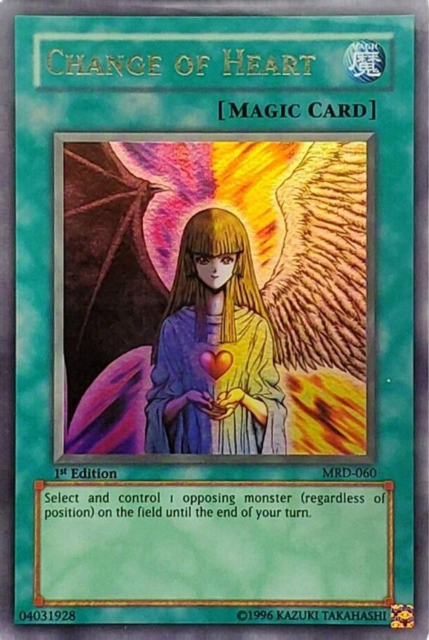 Image for Change of Heart (Metal Raiders) (MRD-060) - YuGiOh