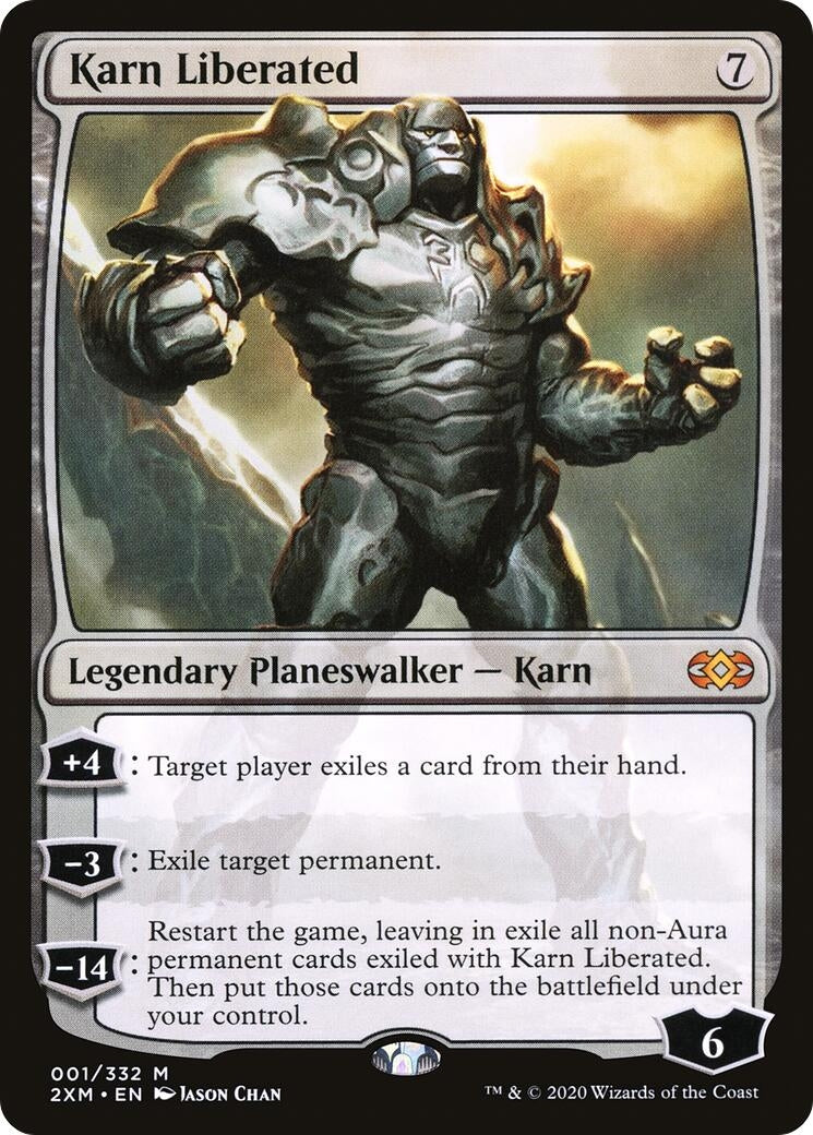 Image for Karn Liberated (Double Masters) (1) - Magic: The Gathering