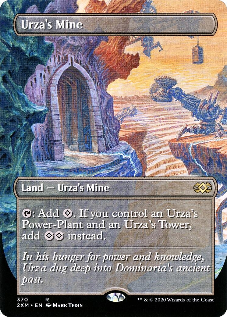 Image for Urza's Mine (Borderless) (Double Masters) (370) - Magic: The Gathering
