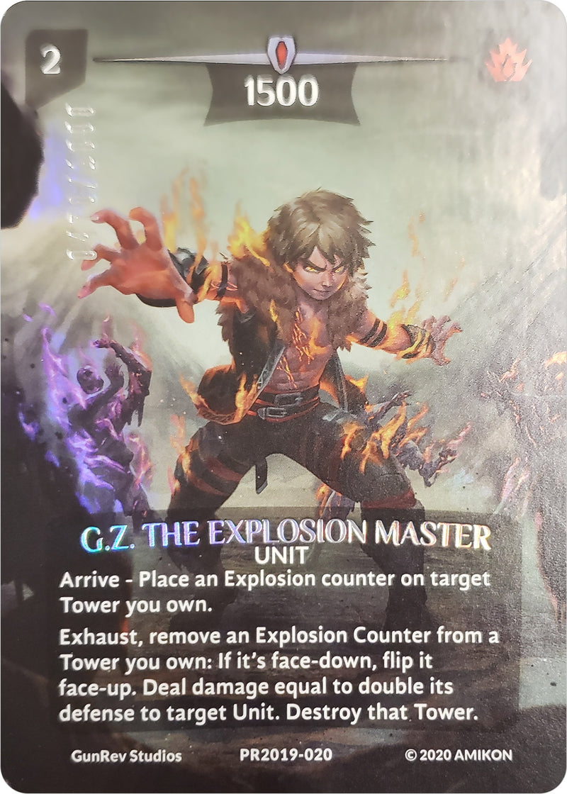 Image for G.Z. the Explosion Master (Serial Numbered) (Argent Saga Promos) (PR2019-020) - Argent Saga TCG