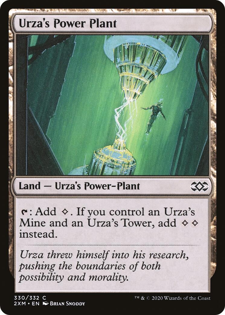 Image for Urza's Power Plant (Double Masters) (330) - Magic: The Gathering