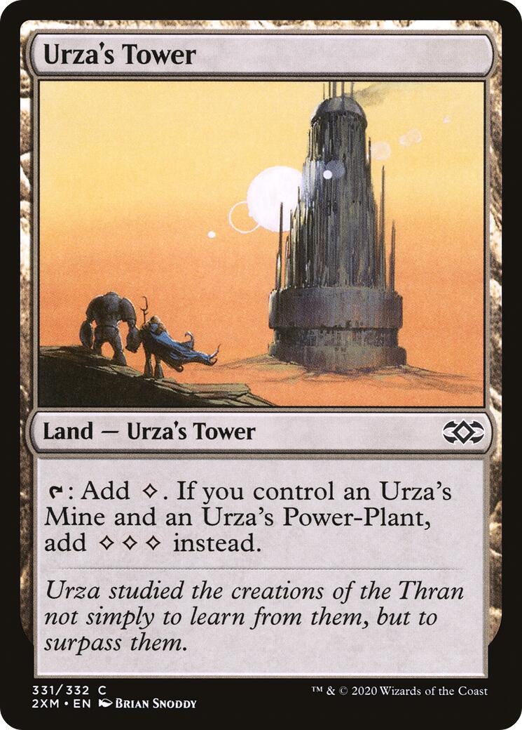 Image for Urza's Tower (Double Masters) (331) - Magic: The Gathering