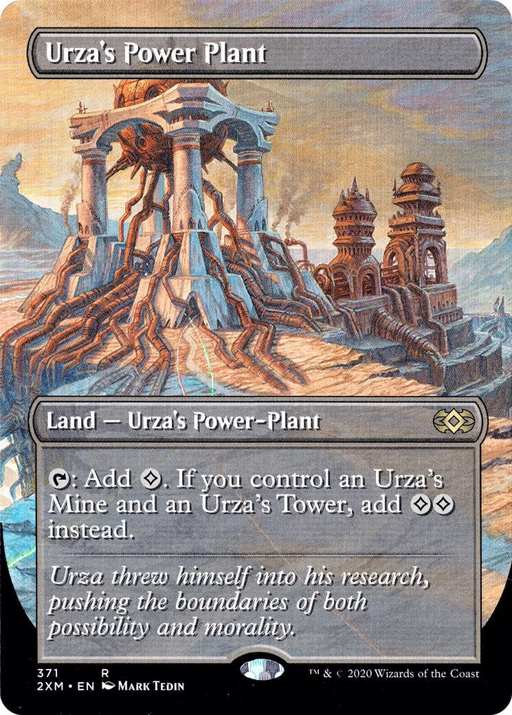Image for Urza's Power Plant (Borderless) (Double Masters) (371) - Magic: The Gathering