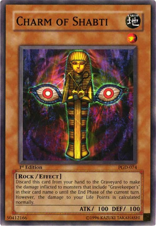 Image for Charm of Shabti (Pharaonic Guardian) (PGD-074) - YuGiOh