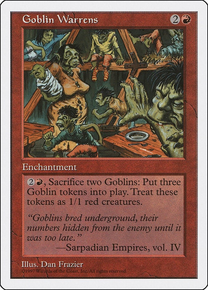 Image for Goblin Warrens (Fifth Edition) - Magic: The Gathering