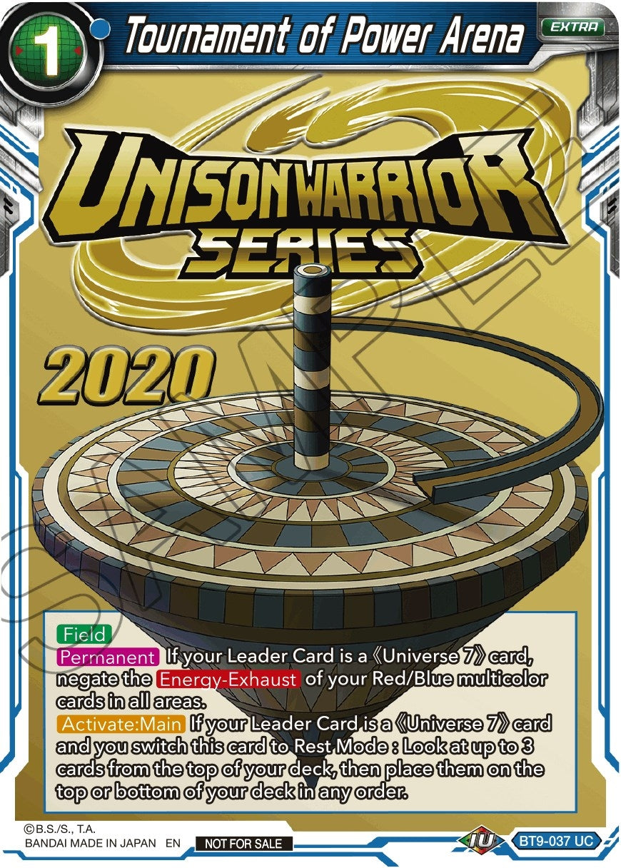 Image for Tournament of Power Arena (Tournament Promotion Cards) (BT9-037) - Dragon Ball Super: Masters