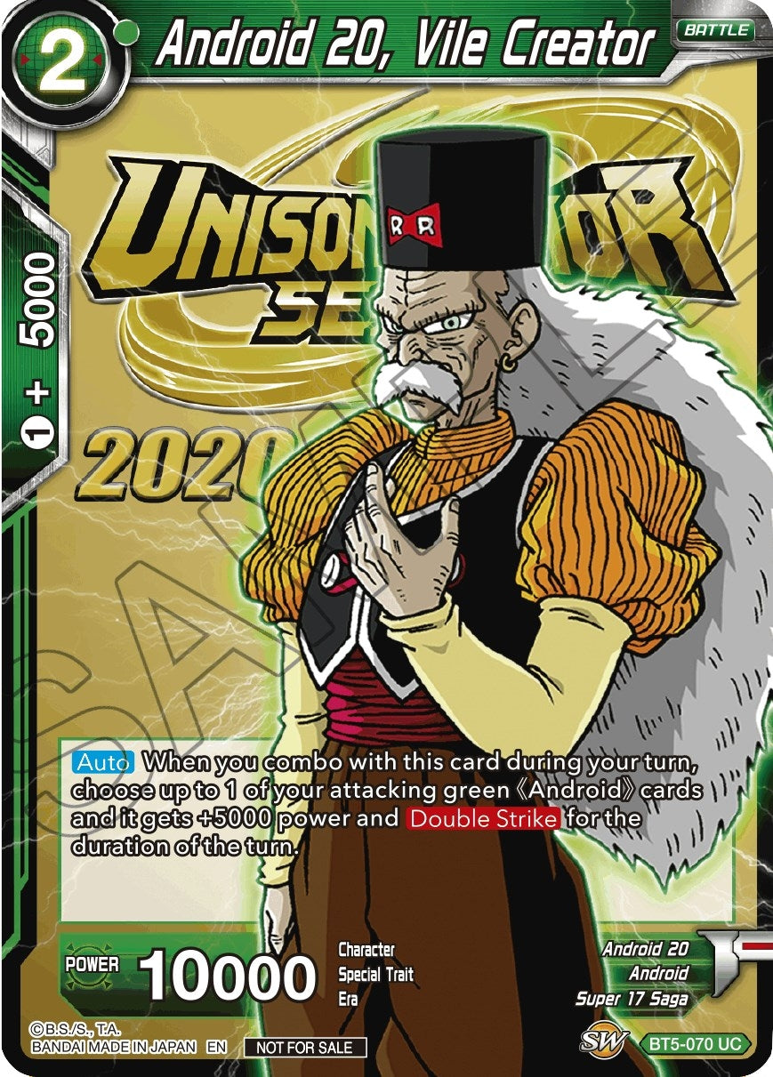 Image for Android 20, Vile Creator (Tournament Promotion Cards) (BT5-070) - Dragon Ball Super: Masters