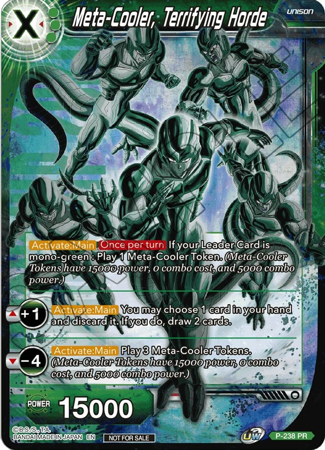 Image for Meta-Cooler, Terrifying Horde (Promotion Cards) (P-238) - Dragon Ball Super: Masters