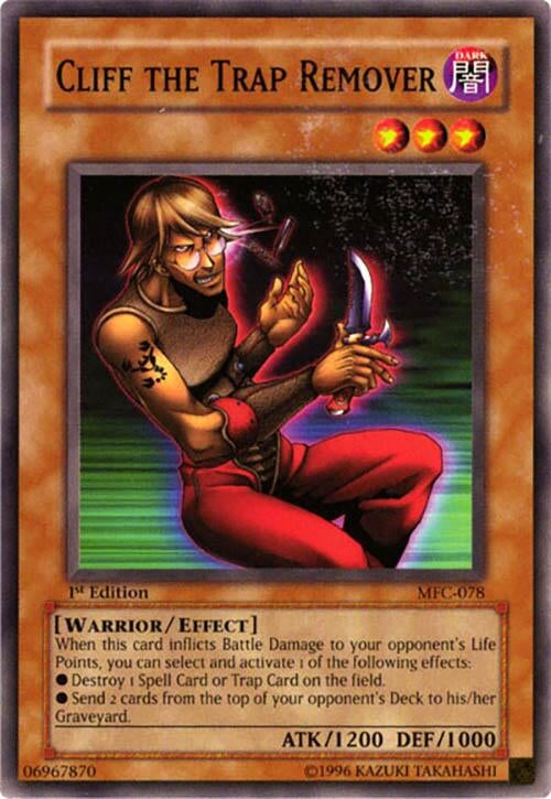 Image for Cliff the Trap Remover (Magician's Force) (MFC-078) - YuGiOh