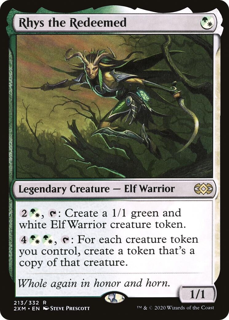 Image for Rhys the Redeemed (Double Masters) (213) - Magic: The Gathering
