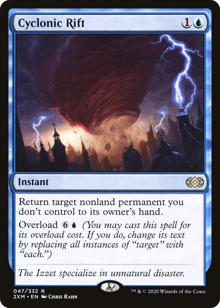 Image for Cyclonic Rift (Double Masters) (47) - Magic: The Gathering
