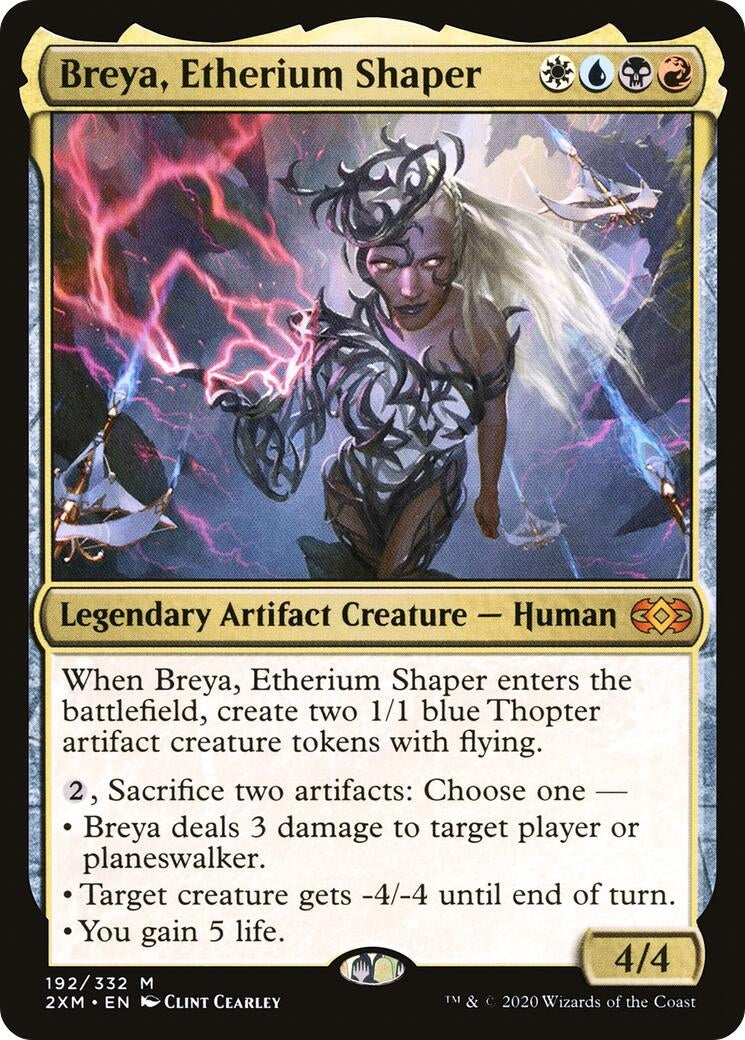 Image for Breya, Etherium Shaper (Double Masters) (192) - Magic: The Gathering