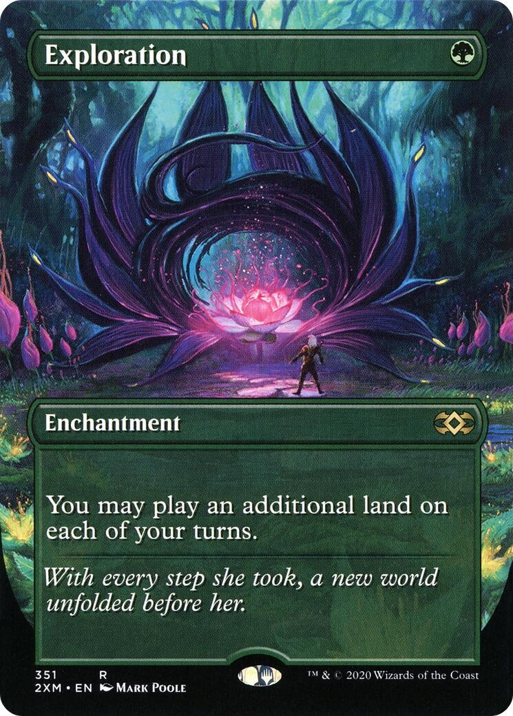 Image for Exploration (Borderless) (Double Masters) (351) - Magic: The Gathering