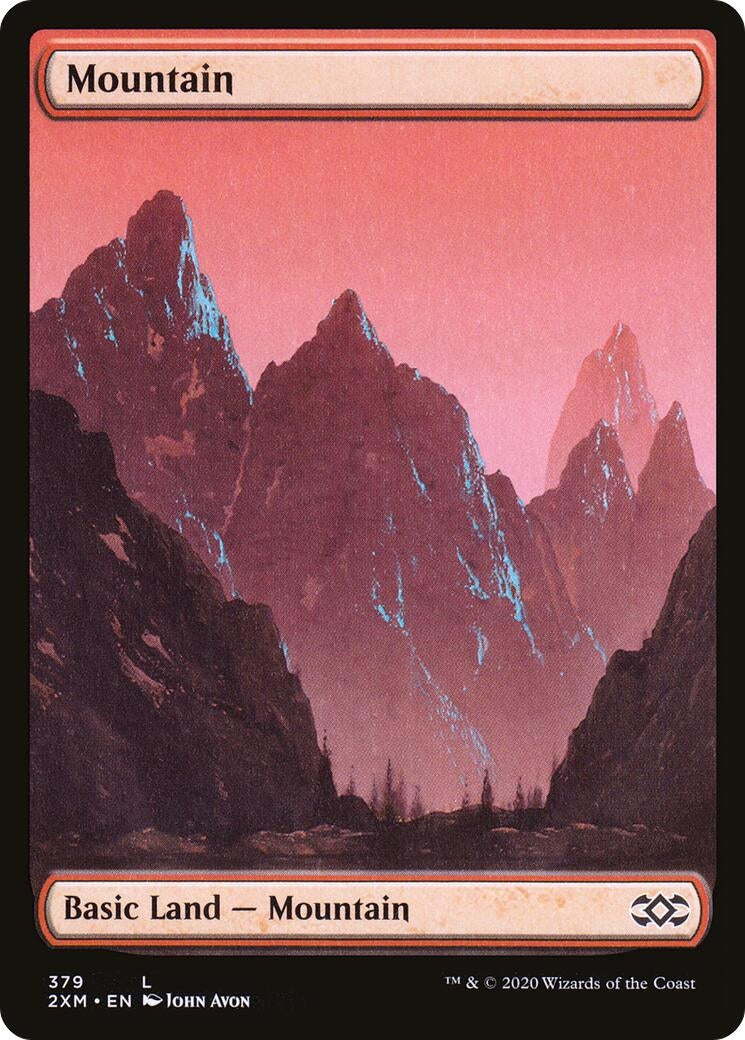 Image for Mountain (379) (Double Masters) (379) - Magic: The Gathering