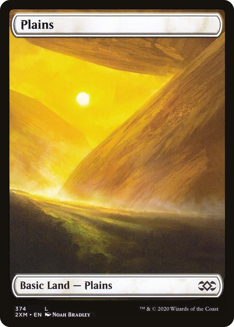 Image for Plains (374) (Double Masters) (374) - Magic: The Gathering