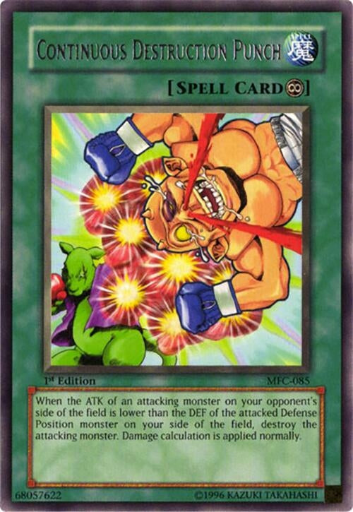 Image for Continuous Destruction Punch (Magician's Force) (MFC-085) - YuGiOh