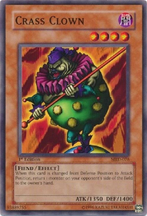 Image for Crass Clown (Metal Raiders) (MRD-078) - YuGiOh