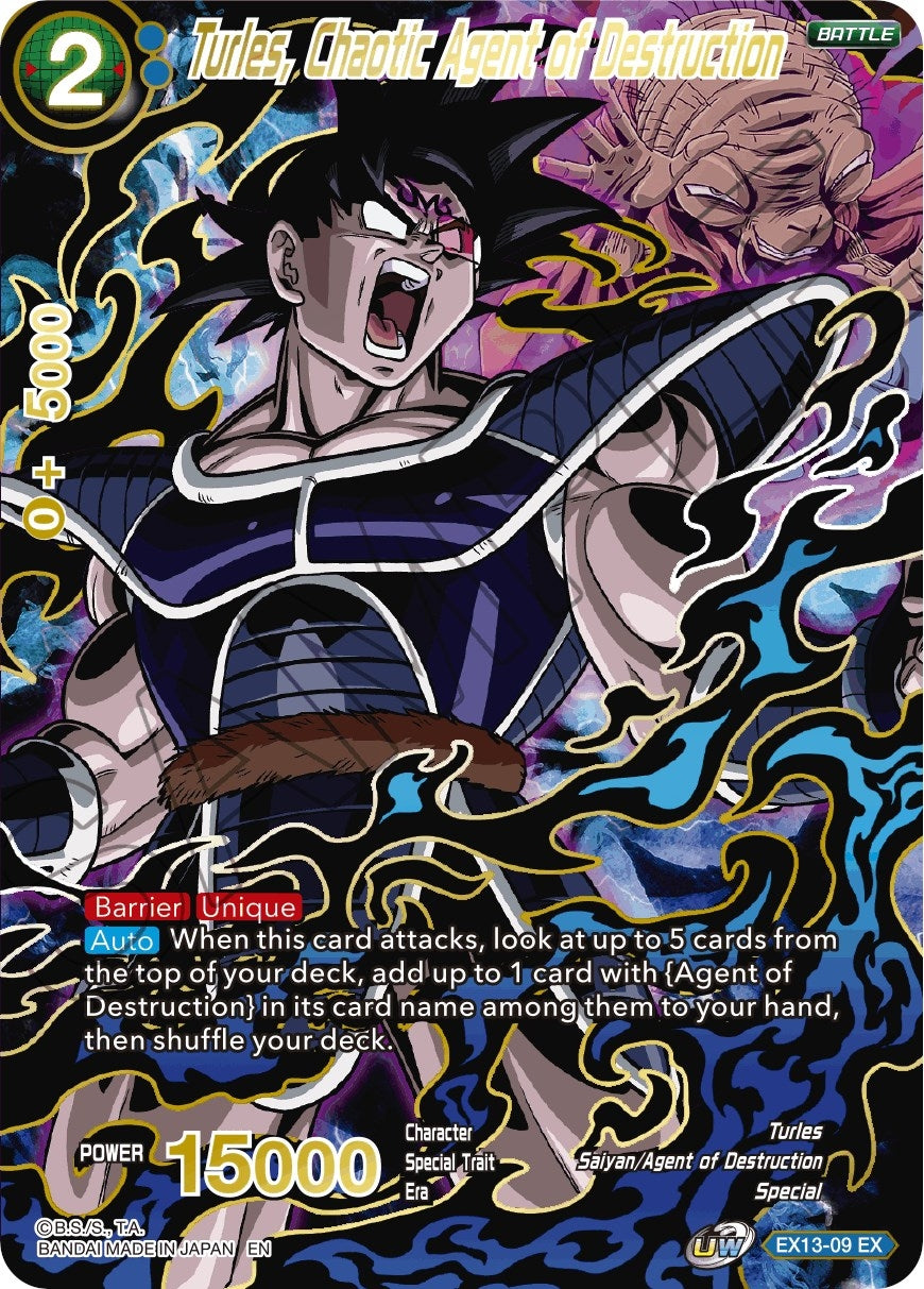 Image for Turles, Chaotic Agent of Destruction (Special Anniversary Set 2020) (EX13-09) - Dragon Ball Super: Masters