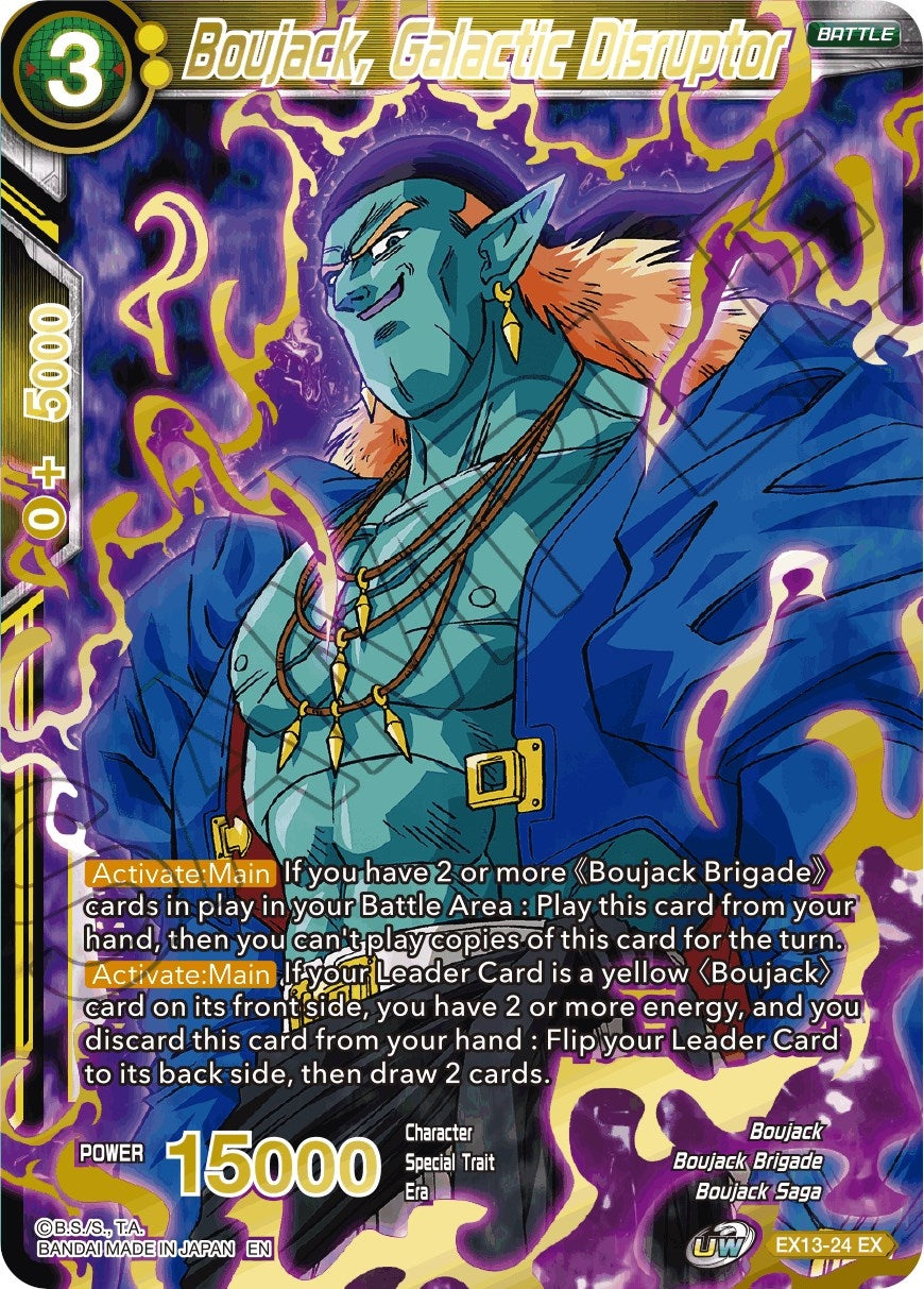 Image for Boujack, Galactic Disruptor (Special Anniversary Set 2020) (EX13-24) - Dragon Ball Super: Masters