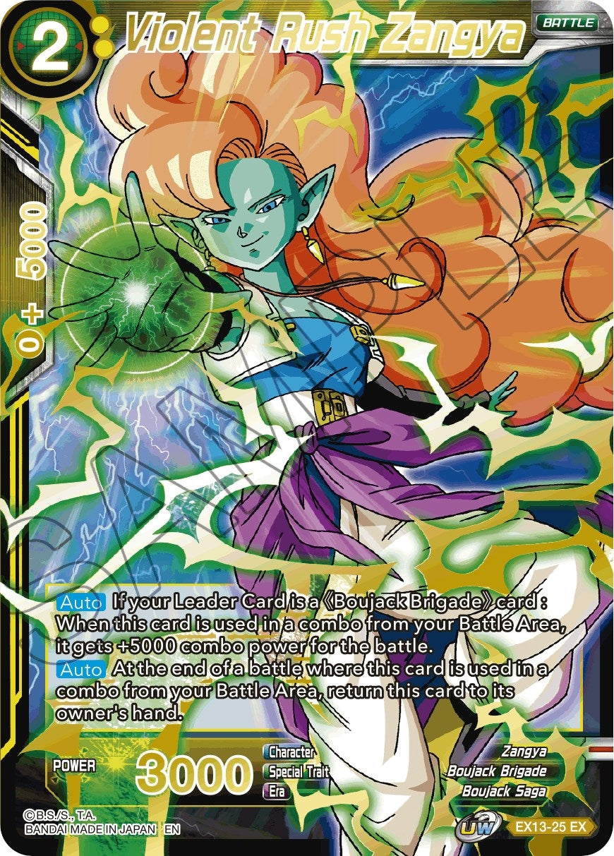Image for Violent Rush Zangya (Special Anniversary Set 2020) (EX13-25) - Dragon Ball Super: Masters