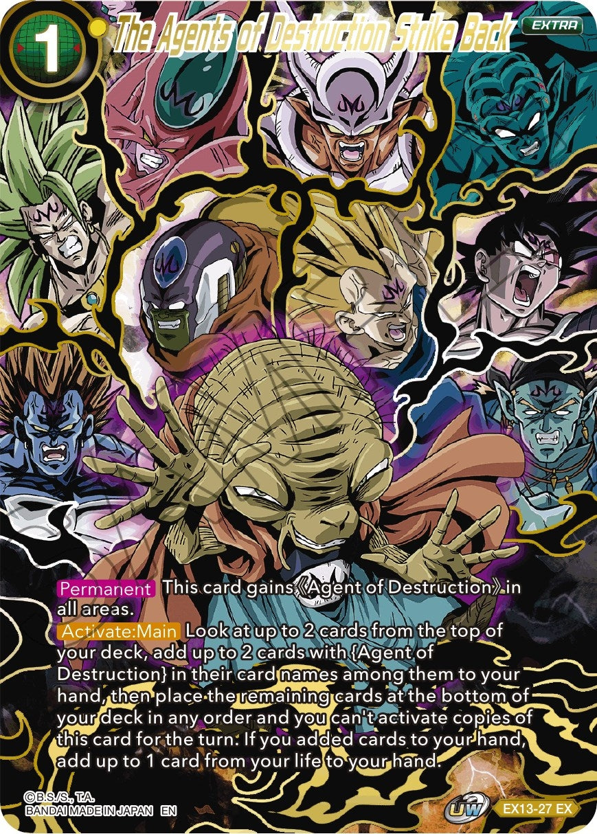 Image for The Agents of Destruction Strike Back (Special Anniversary Set 2020) (EX13-27) - Dragon Ball Super: Masters