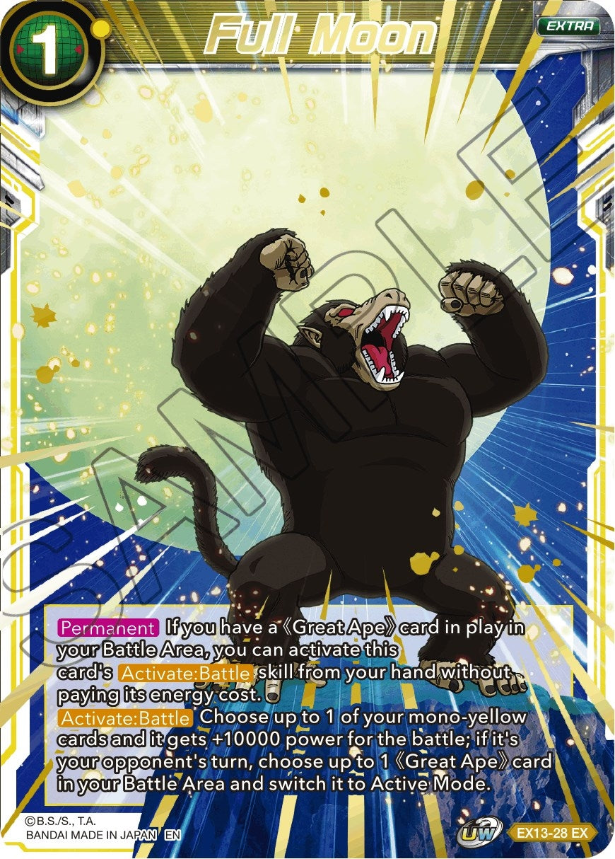 Image for Full Moon (Special Anniversary Set 2020) (EX13-28) - Dragon Ball Super: Masters