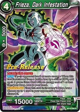 Image for Frieza, Dark Infestation (Rise of the Unison Warrior Pre-Release Cards) (BT10-086) - Dragon Ball Super: Masters
