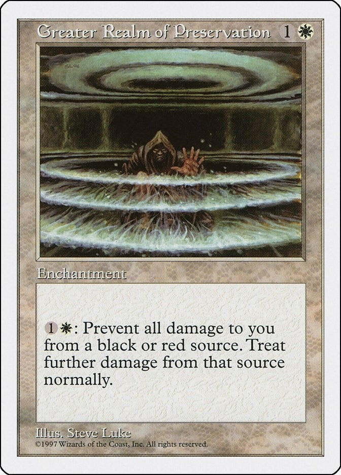 Image for Greater Realm of Preservation (Fifth Edition) - Magic: The Gathering