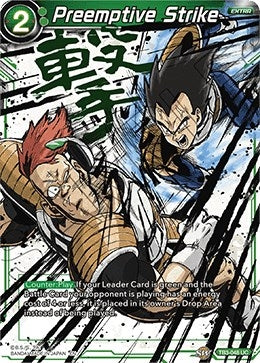 Image for Preemptive Strike (Alternate Art) (Special Anniversary Set 2020) (TB3-048) - Dragon Ball Super: Masters